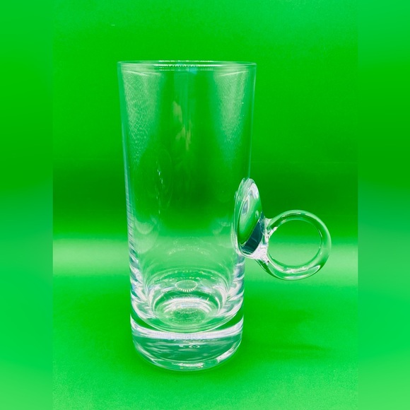 Lot of 4 Vintage Lenox Irish Coffee Espresso Glasses with Loop Handles Highball - Picture 2 of 2